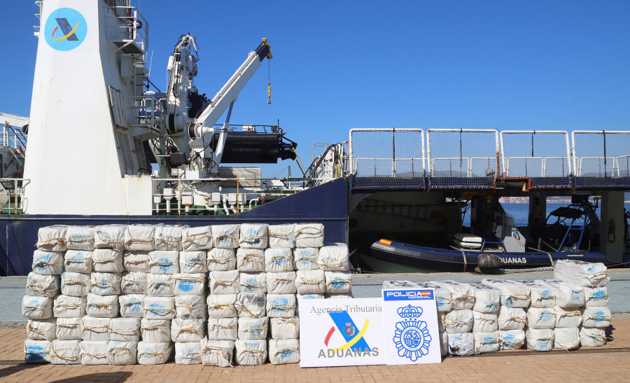 Narcotraficantes gallegos contrataron el traslado de parte de la cocaína que albergaba el velero interceptado en Vigo