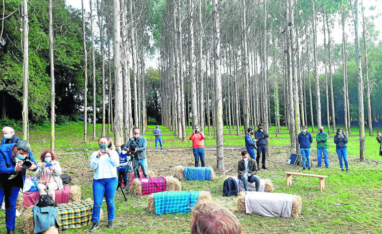 A Laracha acoge una finca experimental destinada a la investigación agrícola