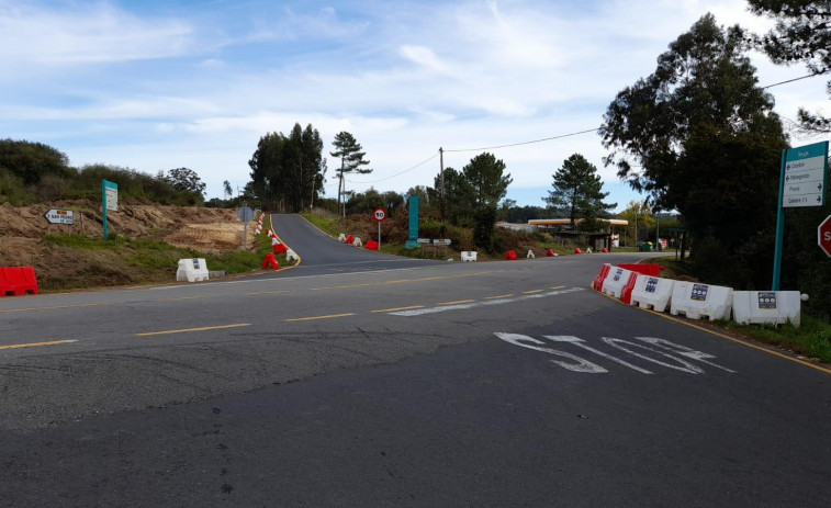 Comienzan los preparativos de las obras en A Chasqueira
