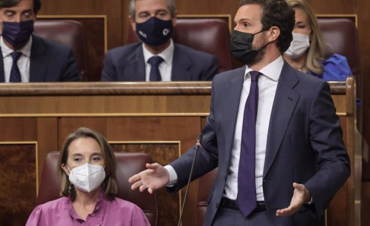 Casado rechaza reformar la Constitución y censura que Sánchez quiera derogar la reforma laboral y la 'Ley Mordaza'