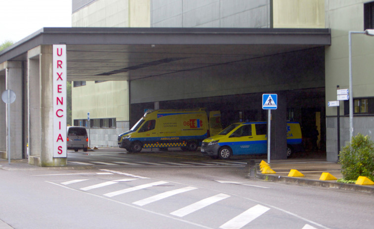 Evacuado a un hospital de Vigo en helicóptero un hombre tras recibir un golpe de una vaca en A Cañiza