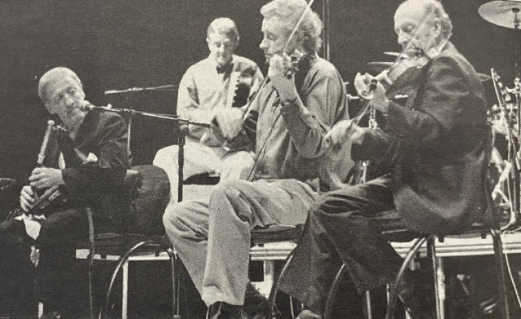 Hace 25 años: Llega Renaldo y The Chieftains enamoran al público coruñés