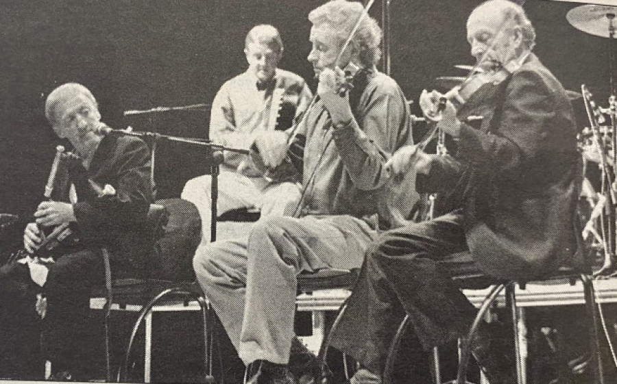 Hace 25 años: Llega Renaldo y The Chieftains enamoran al público coruñés