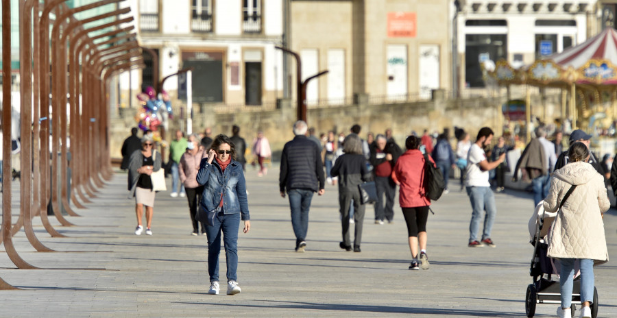 A Coruña acogió la mayor cifra de turistas nacionales en cinco años en un mes de septiembre