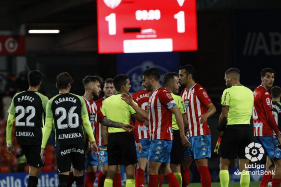 Lugo y Sporting, iguales en todo