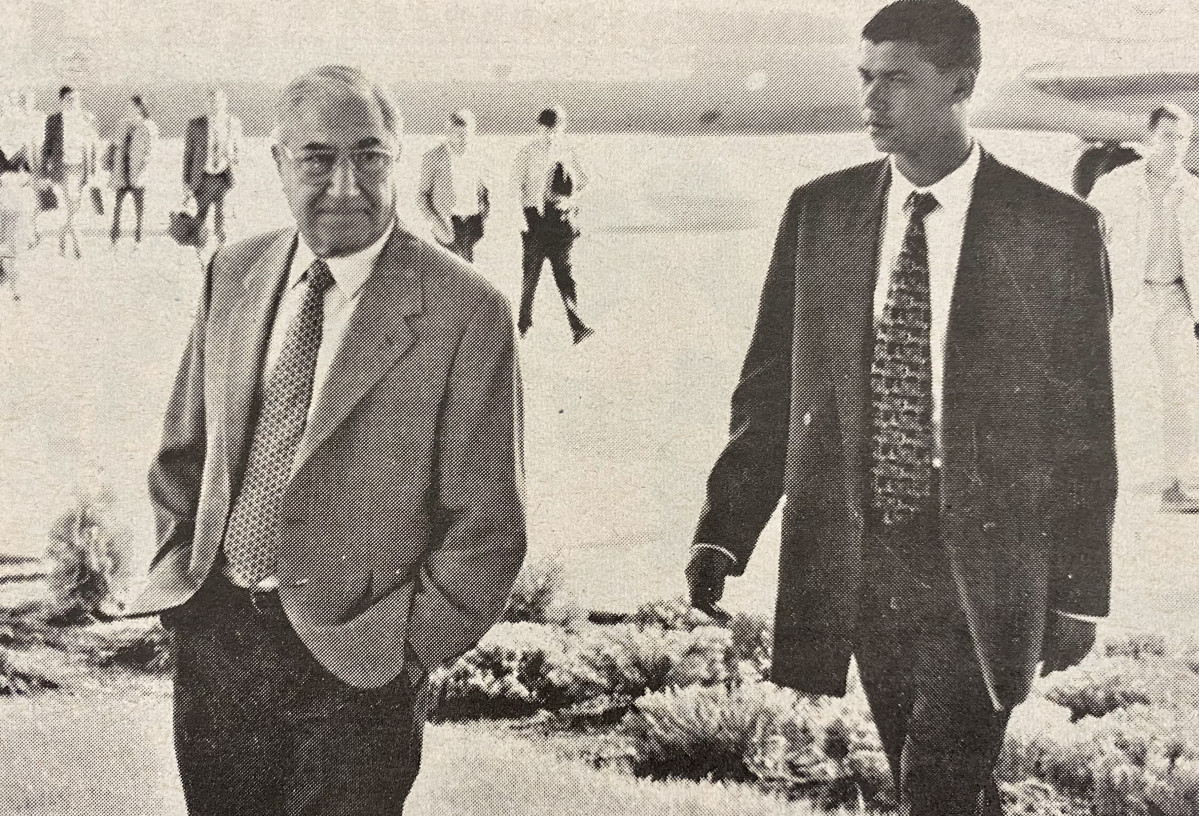 Montiel y Renaldo en 1996