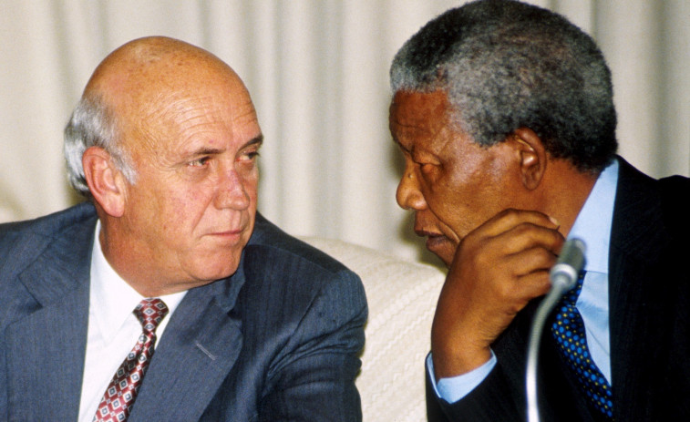 Adiós a Willem de Klerk, el afrikáner que liberó a Mandela y propició el fin del 