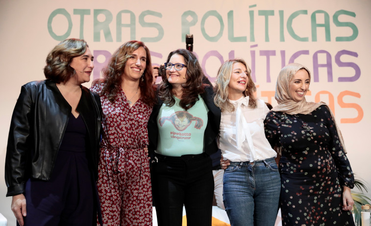 Díaz, Colau, Oltra, García y Hamed abogan por 