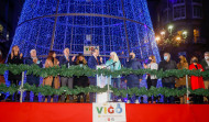 Vigo, con 11 millones de luces, da por iniciada la Navidad en todo el planeta