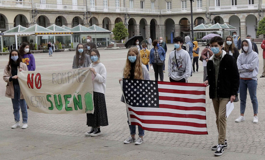 El Ayuntamiento de A Coruña destinará 650.000 euros al año para  las próximas Becas USA