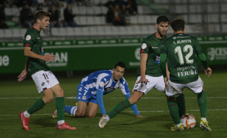 Depor, segunda visita consecutiva a A Malata sin ver portería