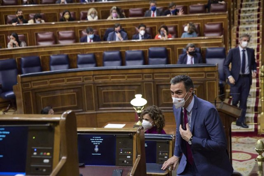 Sánchez defiende que el espíritu de la Constitución "sigue vivo": "Trabajemos por la justicia social, por la igualdad"