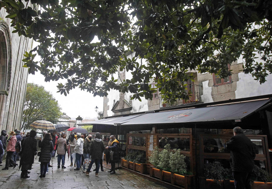 La Semana do Pincho de Betanzos evidencia su consolidación  al atraer visitantes pese a la meteorología