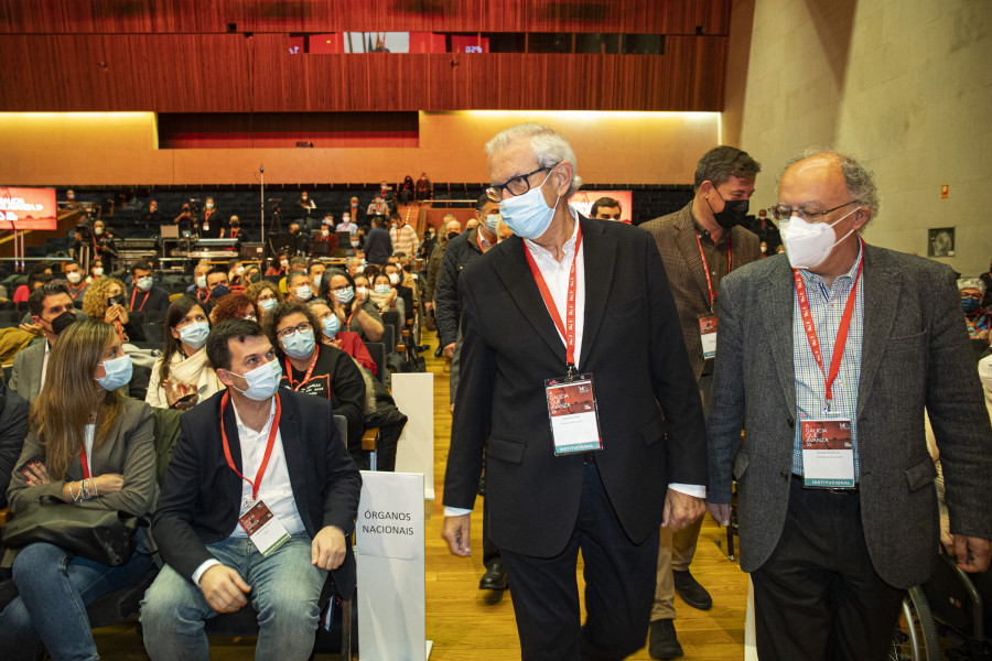 Laxe y Touriño trasladan su "lealtad" a Valentín González Formoso en el Congreso del PSdeG