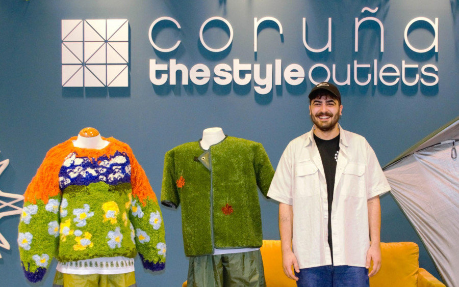 Coruña The Style Outlets acoge la muestra “Menta Montanha”, del diseñador Daniel Selas