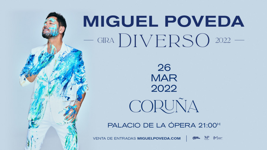 Miguel Poveda presenta su nuevo álbum y gira internacional con parada en el Palacio de la Ópera de A Coruña