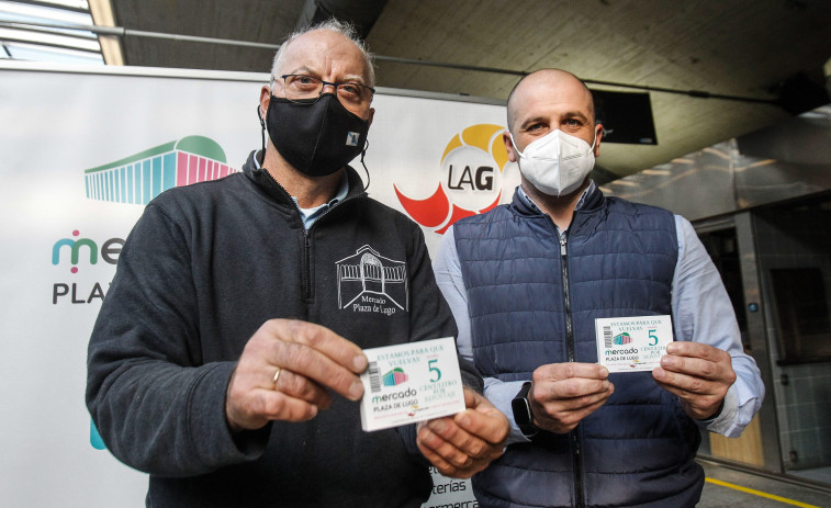 Los comerciantes de la plaza de Lugo ofrecen descuentos para combustible