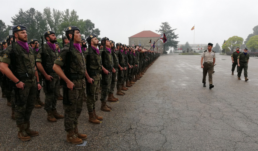 Fallece una soldado de la Brilat en un ejercicio de instrucción en Pontevedra