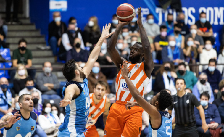 El Leyma Basquet Coruña se queda sin batería en el acto final