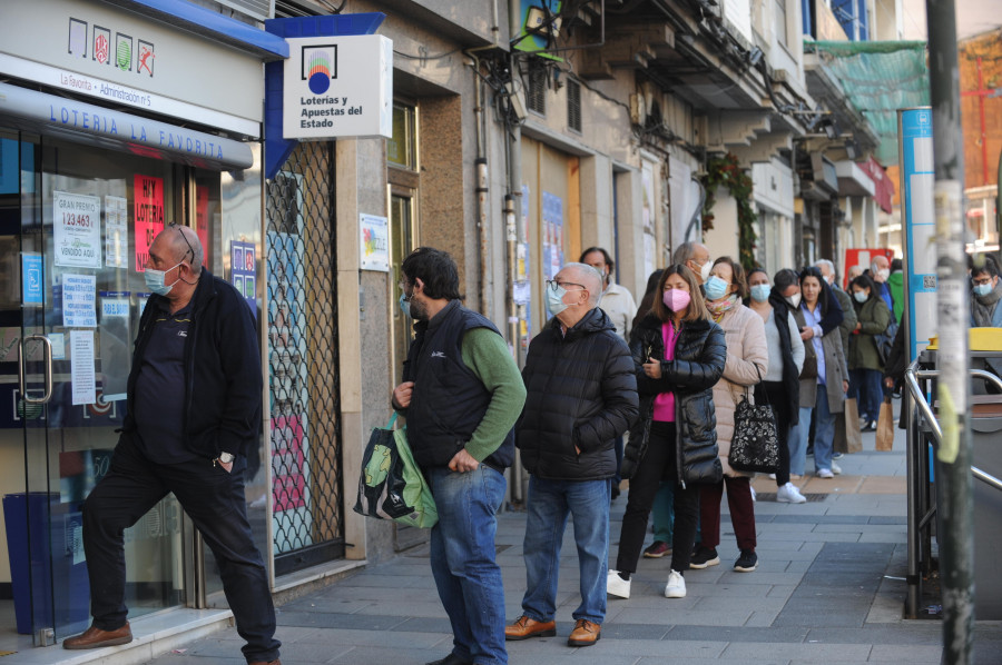 Las ventas de Lotería de Navidad en la ciudad superan las cifras de 2019