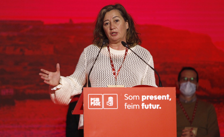 La presidenta de Baleares. Francina Armengol, da positivo en coronavirus