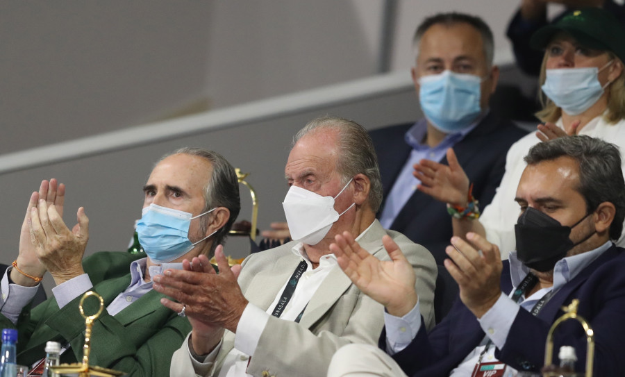 El Rey Juan Carlos da negativo en la PCR después del positivo de Rafa Nadal