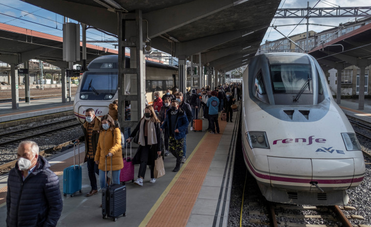 Renfe refuerza las plazas entre Madrid y Galicia para el puente del Día das Letras