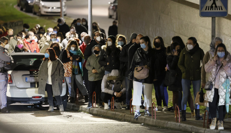 Los contagios se disparan en Galicia, con 1.631 casos nuevos, aunque baja levemente la presión hospitalaria