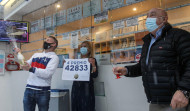 Once décimos vendidos de un Cuarto Premio reparten 220.000 euros de la ciudad