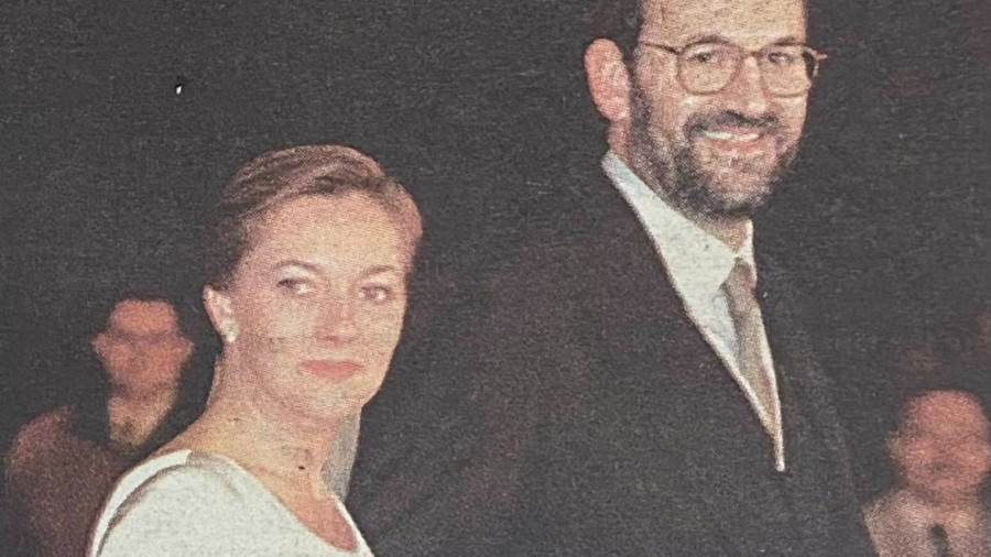 Hace 25 años: Mariano Rajoy venció a la gripe para dar el "sí, quiero"