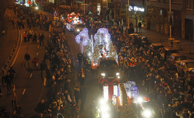 La Cabalgata de Reyes de A Coruña se celebrará según lo previsto