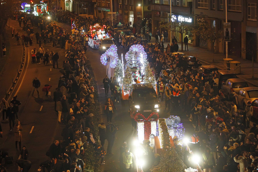 La Cabalgata de Reyes de A Coruña se celebrará según lo previsto