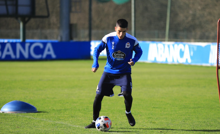 Jorge Valín buscará en el Cornellá los minutos que no tuvo en el Deportivo