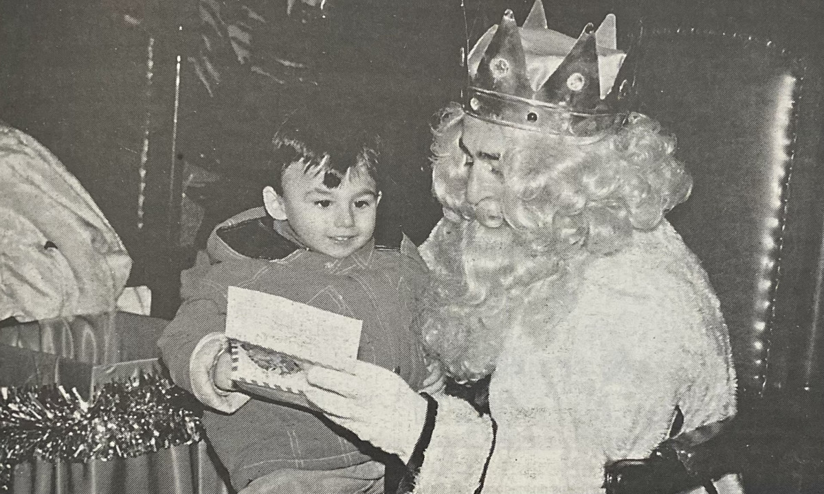 Colas para ver a los Reyes Magos en 1997