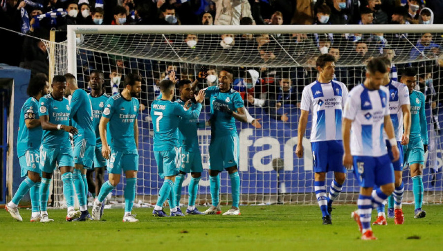 El Real Madrid esquiva el carbón en Alcoy