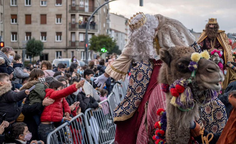 Los animalistas censuran el uso de dromedarios en la cabalgata de los Reyes Magos en Ourense