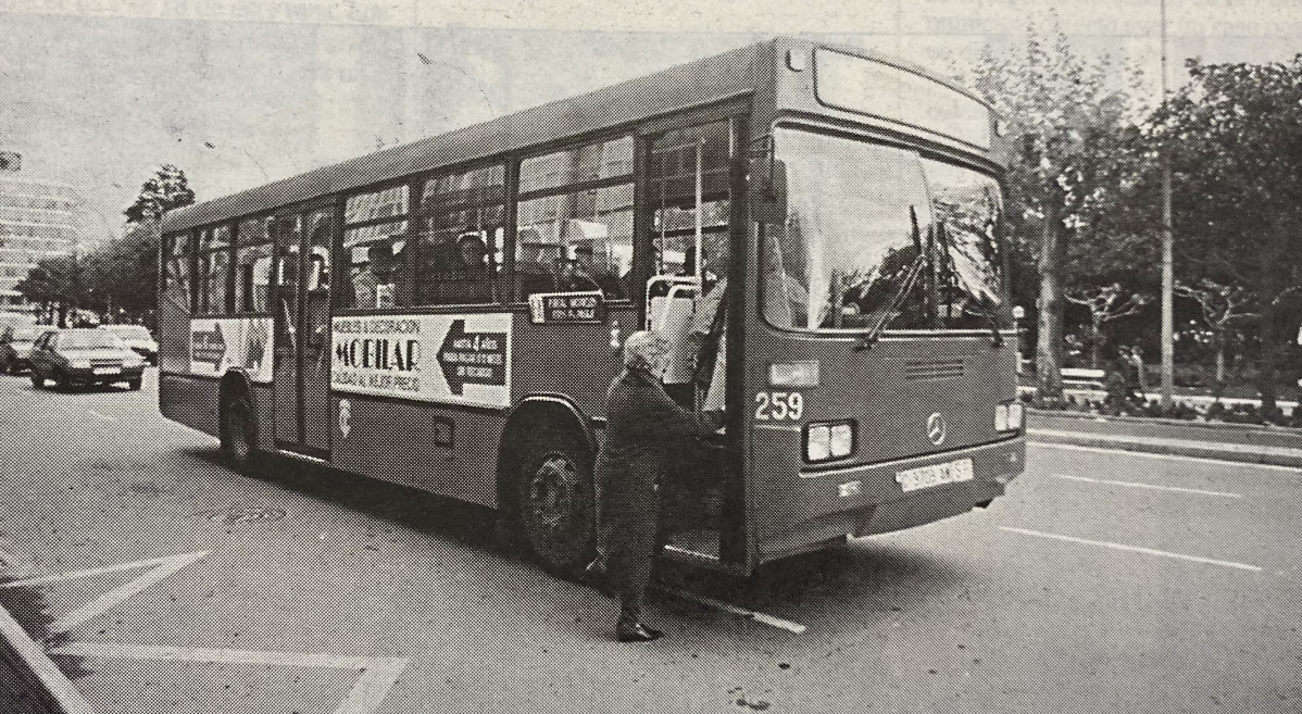 Bus de Tranvu00edas en 1997