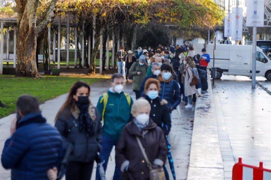 Los contagios vuelven a superar los 5.000 en Galicia y la presión hospitalaria en ascenso con 449 ingresados