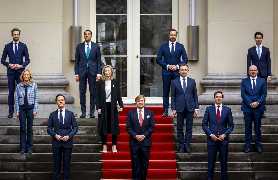 El nuevo Gobierno de Países Bajos es investido diez meses después de las elecciones