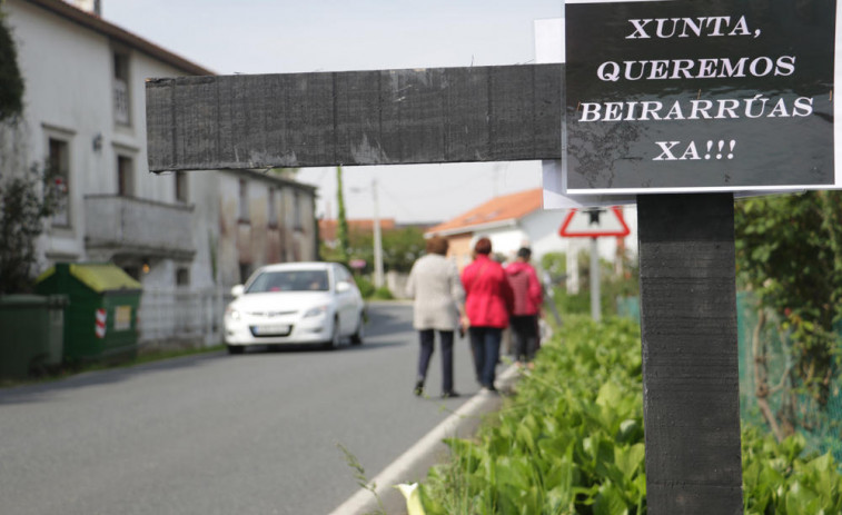 La Xunta licita las obras para la nueva senda en la carretera entre A Xira y Cambre