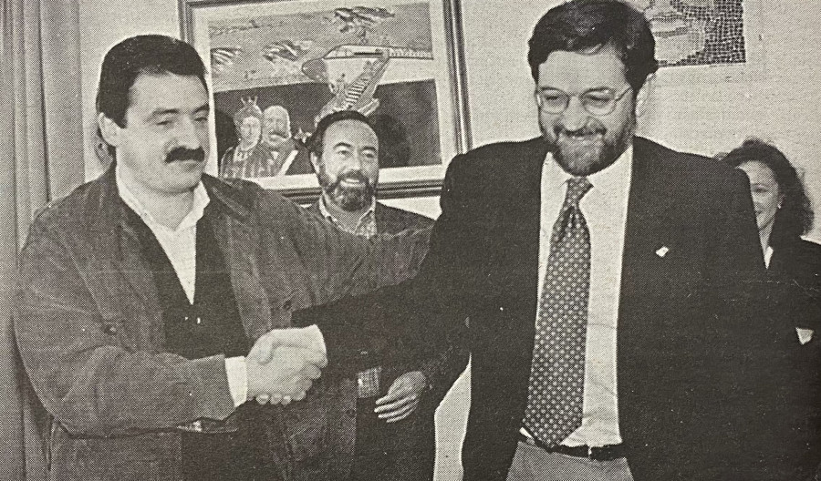 Hace 25 años: El filme coruñés más caro y pacto progresista en Oleiros