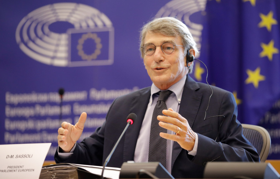 Fallece en Italia el presidente del Parlamento Europeo David Sassoli