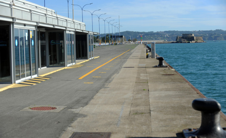 La Autoridad Portuaria permite de nuevo el acceso del público al muelle de Trasatlánticos