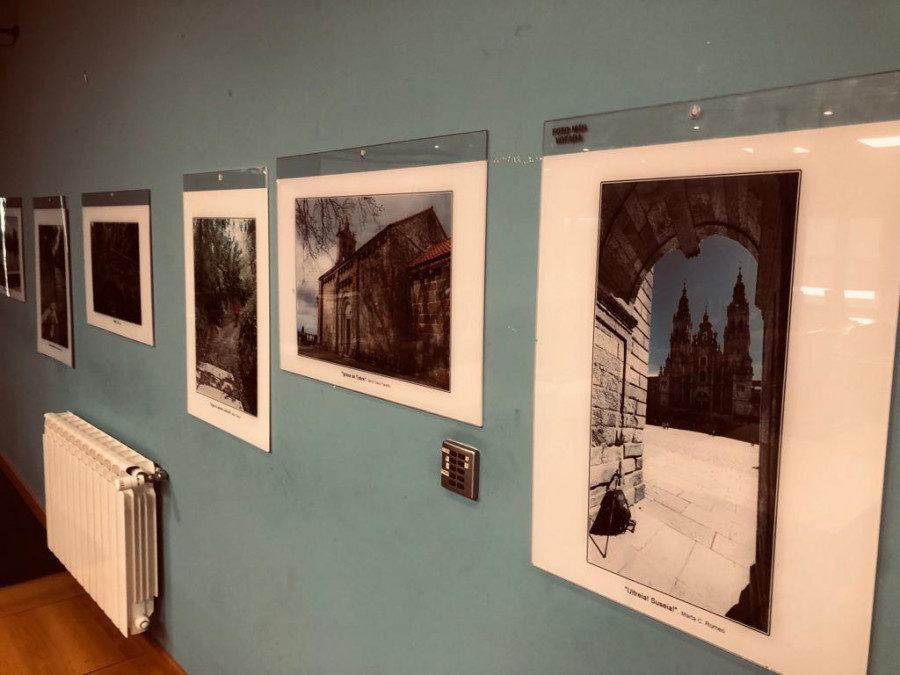 El Aula CeMIT de Abegondo expone las imágenes del Concurso de Fotografía do Camiño Inglés