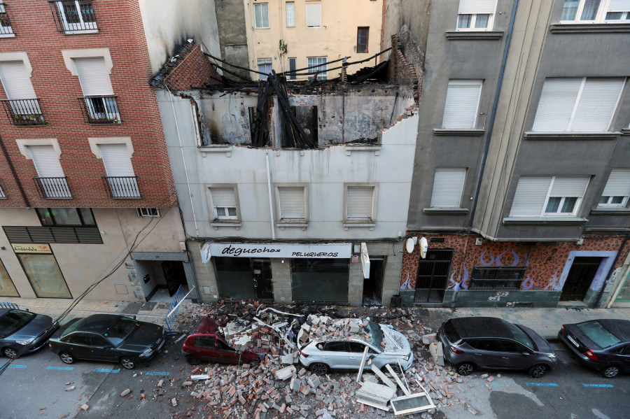 Un vecino de Ponferrada que iba a ser desahuciado explota una bombona en su edificio