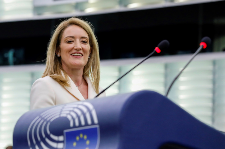 La maltesa Roberta Metsola, elegida presidenta del Parlamento Europeo