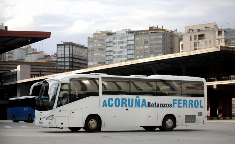 La Xunta refuerza el servicio de bus entre A Coruña y Ferrol por carretera