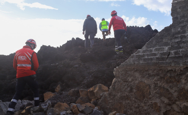 Comienzan los trabajos en Tazacorte para acceder a zonas aisladas por la lava