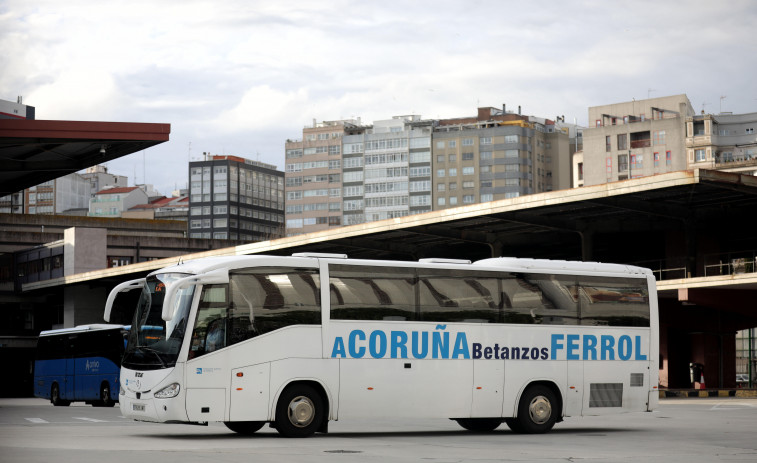 La Xunta refueza el bus en poblaciones intermedias entre Ferrol y A Coruña