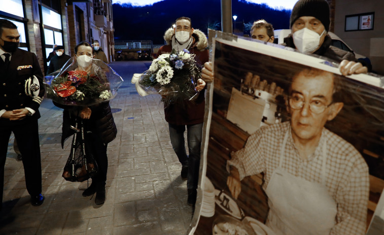 Familiares y amigos recuerdan a Ramón Díaz, el cocinero asesinado por ETA hace 21 años